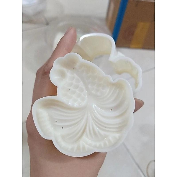 Khuôn ấn TTLX 150gr - 1 mặt Cá đuôi xòe lớn mới (LX1569)