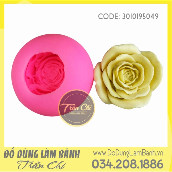 Khuôn silicone hoa Mao Lương cánh mỏng xòe (F0526)