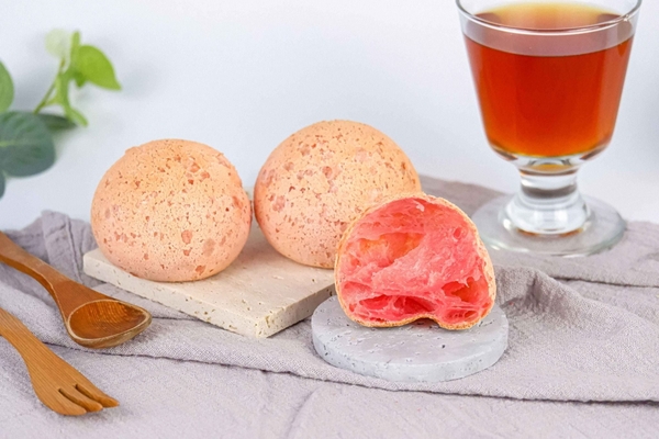 Bột trộn sẵn Bánh Mì MOCHI hương TRÀ ỔI HỒNG Puratos - Gói 1kg (4025731)