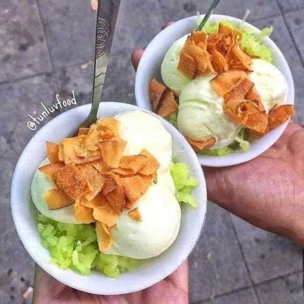 Mứt Dừa Nướng Giòn BenTreCocoas (Gói Trắng) - Gói 500gr