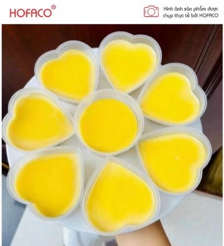 Khuôn Bánh FLAN TIM Hofaco - Lốc 10c (HPB106)
