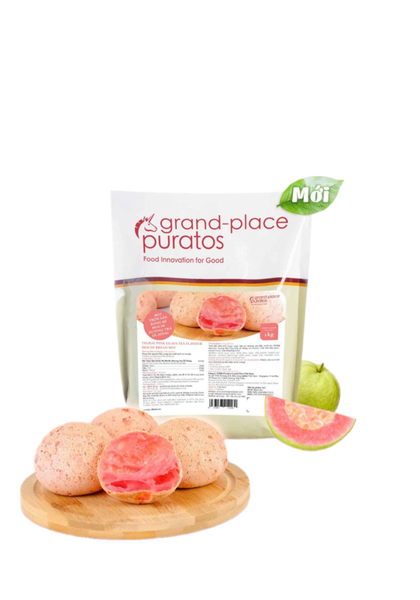 Bột trộn sẵn Bánh Mì MOCHI hương TRÀ ỔI HỒNG Puratos - Gói 1kg (4025731)
