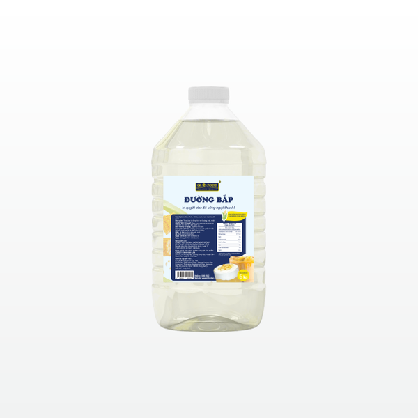Đường Bắp Corn Syrup GLOFOOD - Can 6kg
