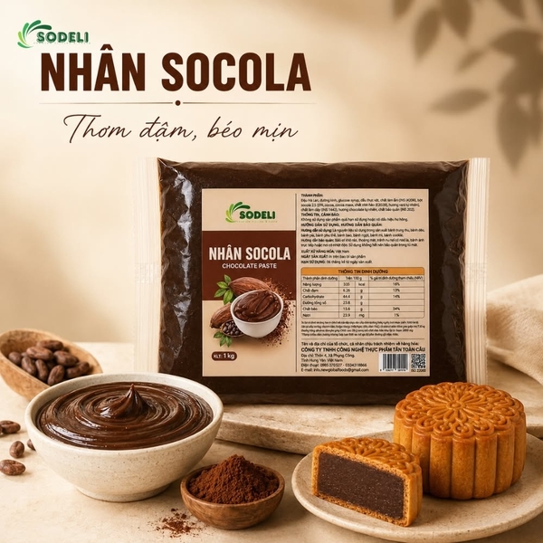 SODELI - Nhân Socola - Gói 1kg