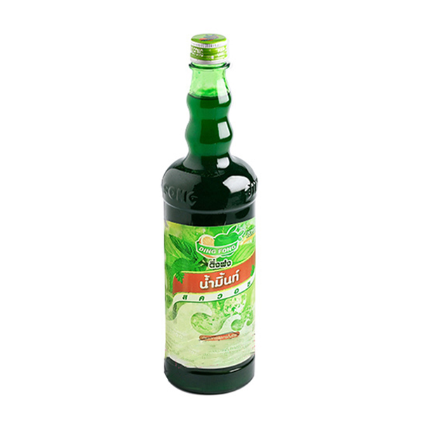 Siro Ding Fong BẠC HÀ Pepper Mint Thái Lan - Chai 760ml