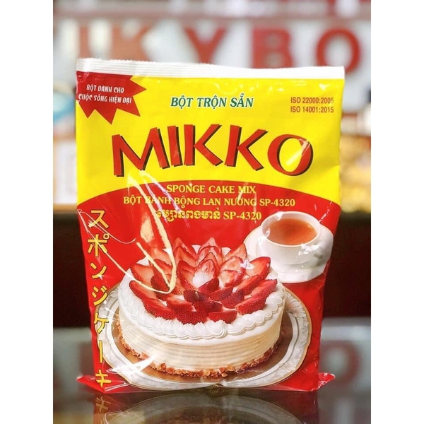 Bột trộn sẵn BÔNG LAN NƯỚNG SP-4320 MIKKO - Gói 1kg