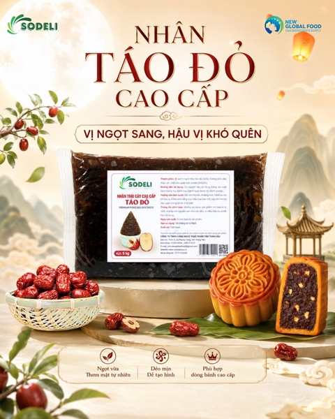 SODELI - Nhân Trái Cây Cao Cấp TÁO ĐỎ - Gói 1kg