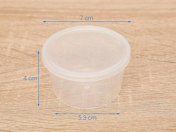 Khuôn Bánh FLAN TRÒN Hofaco - Lốc 20c (HPB83)