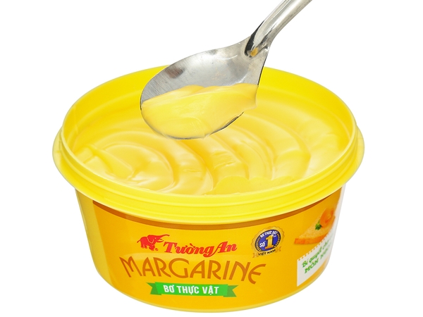 Bơ Thực Vật Margarine vị NGUYÊN BẢN Tường An - Hộp 200gr