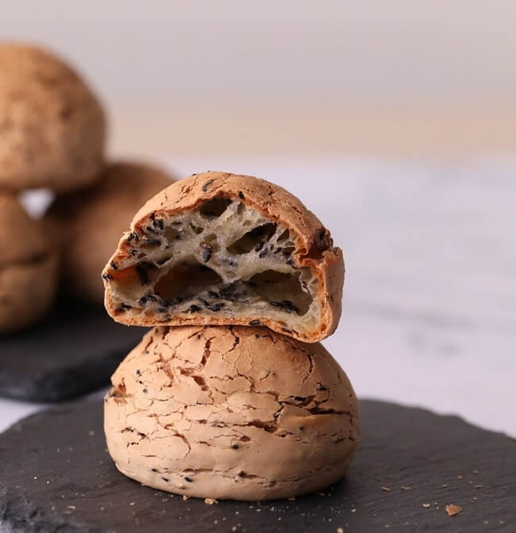 Bột trộn sẵn Bánh Mì MÈ ĐEN Hàn Quốc MAMA'S CHOICE - Gói 500gr