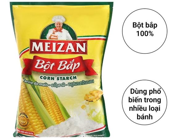 Bột Bắp MEIZAN - Gói 1kg