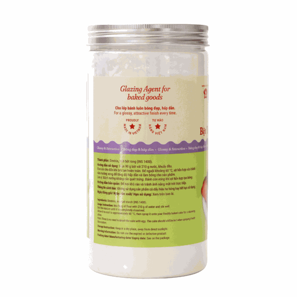 Bột TẠO BÓNG cho bánh Nướng Mama's Choice - Hủ 500gr