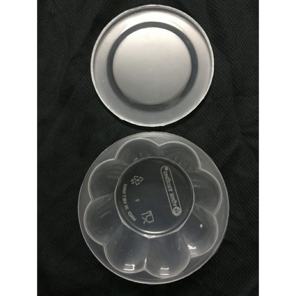 Hộp nhựa FLan BÔNG HOA (90ml) Vĩnh Trường - Lốc 50c