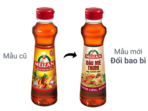 Dầu Mè thơm nguyên chất MEIZAN - Chai 100ml