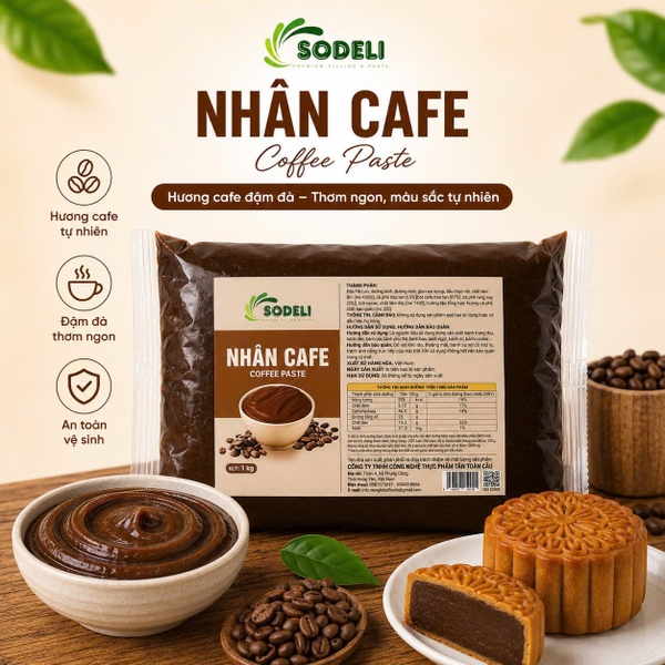 SODELI - Nhân Cafe Cà Phê- Gói 1kg