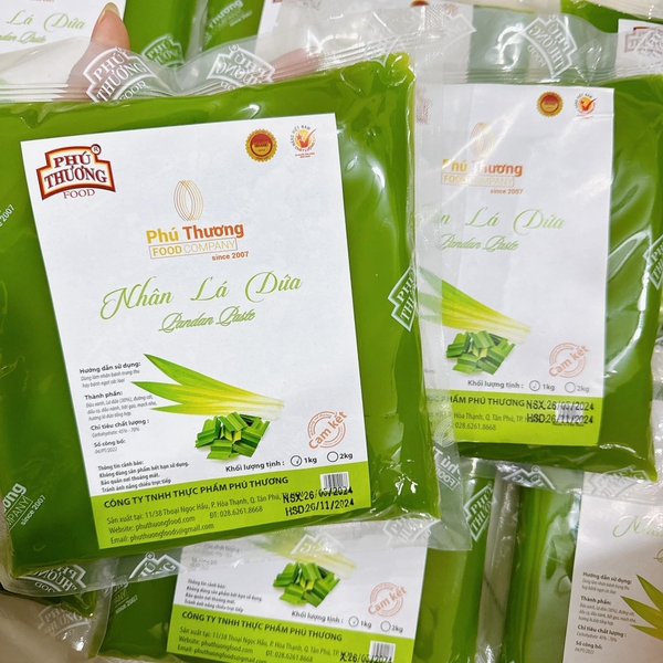 PTFOOD - Nhân Trung Thu LÁ DỨA - Gói 1kg