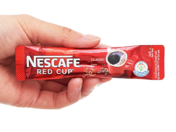 Nescafe Cafe RED CUP Hòa Tan - HỘP 30gr (15 gói x 2gr)