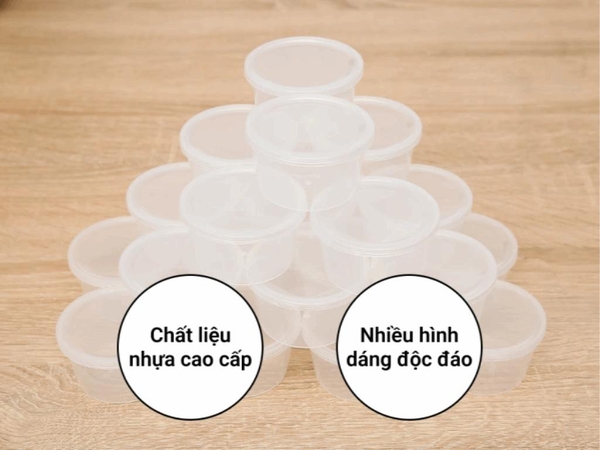 Khuôn Bánh FLAN TRÒN Hofaco - Lốc 20c (HPB83)