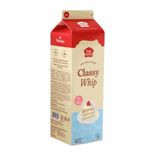 A1 - Kem trang trí bánh Topping CLASSY Nhất Hương - Hộp 907gr