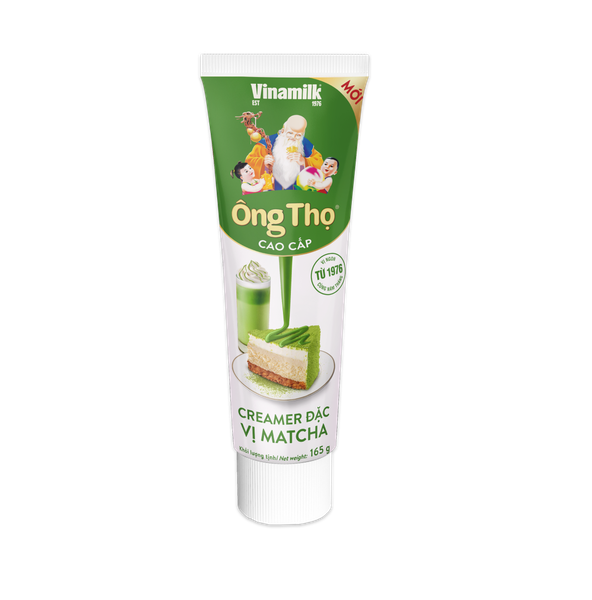 Creamer đặc Ông Thọ vị MATCHA Vinamilk - Tuýp 165gr