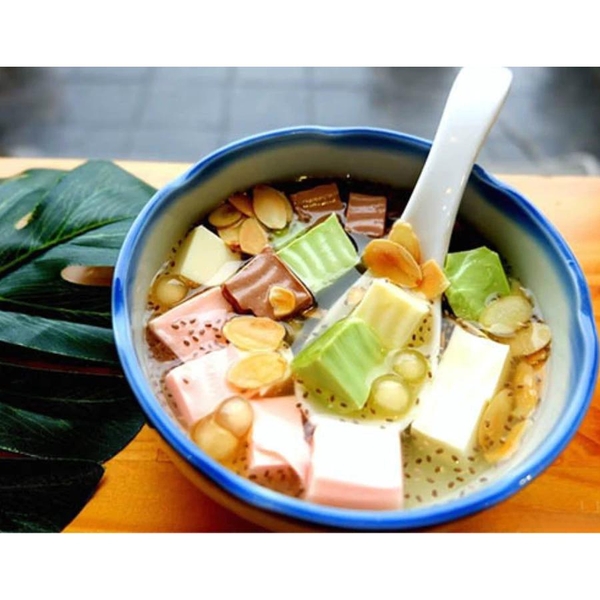 Bột làm Khúc Bạch, Panna Cotta Vị PHÔ MAI BKB - Gói 500gr