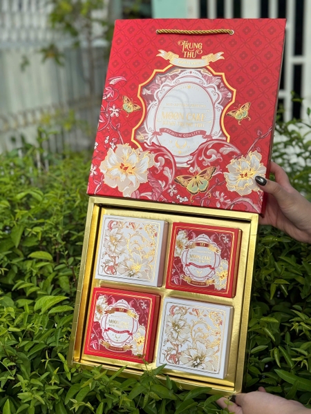 Hộp trung thu 4B (150-250gr) BÁCH HOA 2026 - Lốc 10 bộ (DP26410)