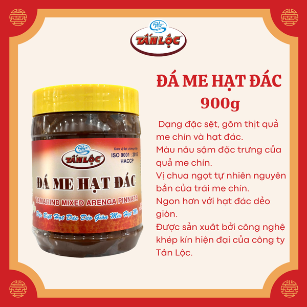 Đá Me Hạt ĐÁC Tấn Lộc - Hủ 900gr