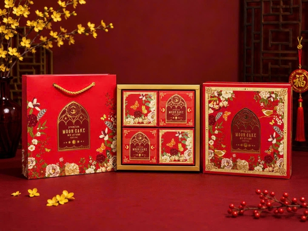 Hộp trung thu 4B (150-250gr) KIM KHUÊ 2026 - Lốc 10 bộ (DP26412)
