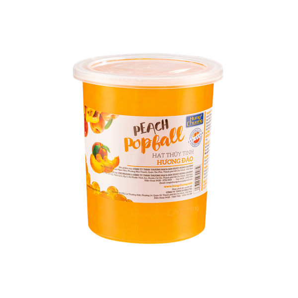 Hạt Thủy Tinh ĐÀO Popball Hùng Chương - Hủ 1kg