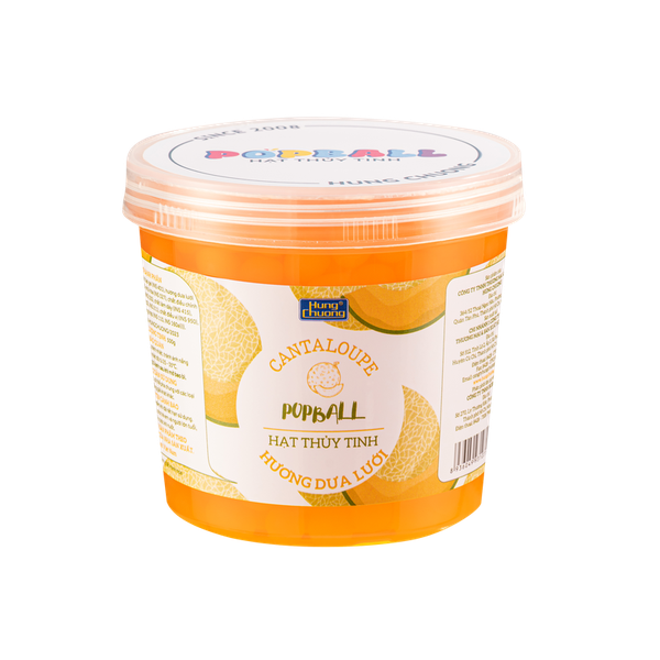 Hạt Thủy Tinh DƯA LƯỚI Popball Hùng Chương - Hủ 500gr