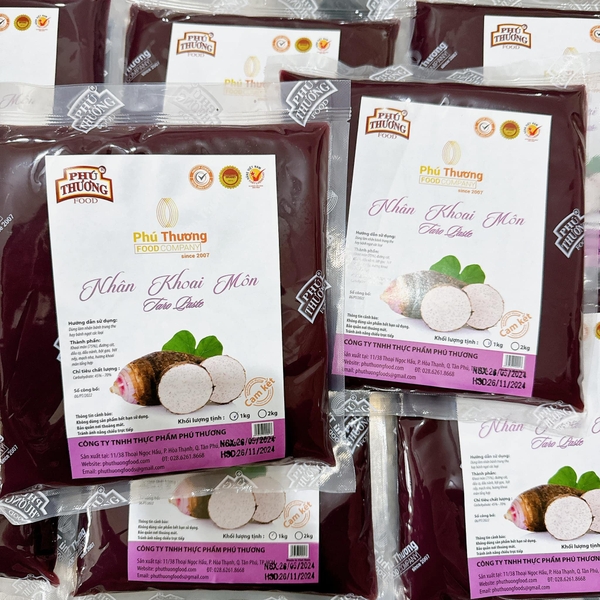 PTFOOD - Nhân Trung Thu KHOAI MÔN - Gói 1kg