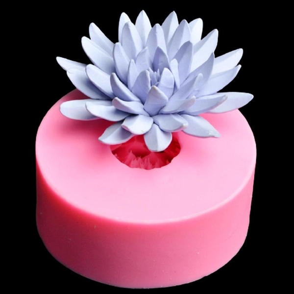 [Sale 50%] - Khuôn silicone Hoa Súng (SF5041)