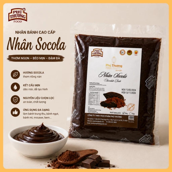 PTFOOD - Nhân Trung Thu SOCOLA - Gói 1kg