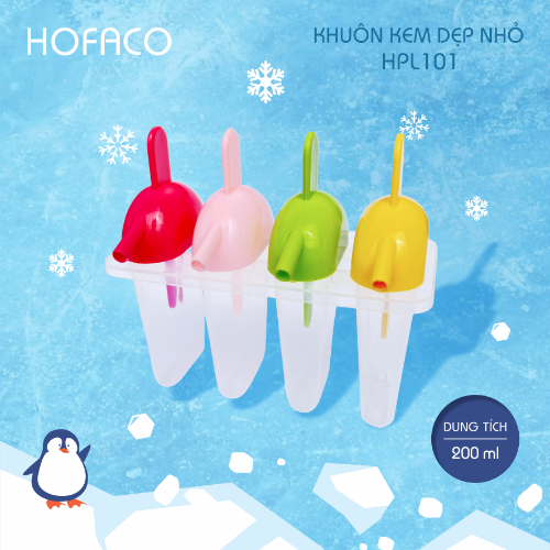 Khuôn Kem DẸP Nhỏ 4c Hofaco (HPL101)