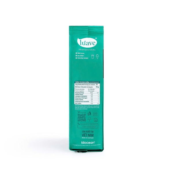 Bột Cacao Đắng LÚAVE - Gói 500gr