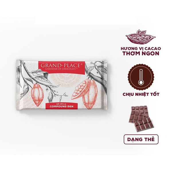 Socola Compound Thẻ ĐEN D40 Puratos - Thẻ 1kg