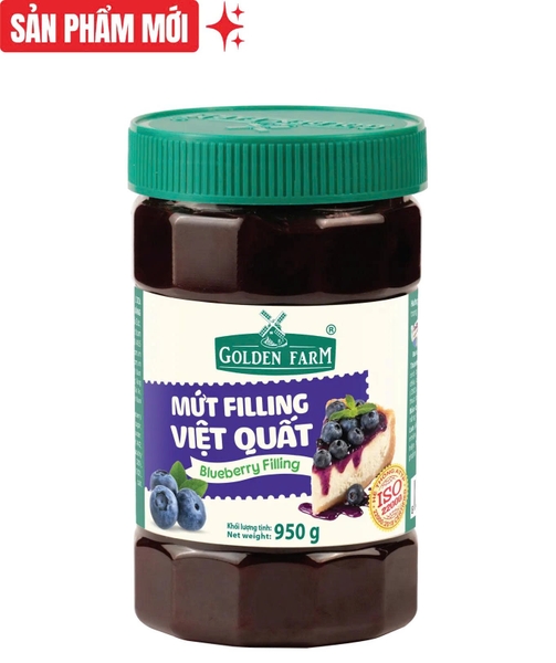 Mứt Filling Việt Quất GOLDEN FARM - Hủ 950gr