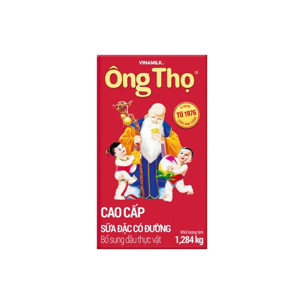 Sữa Đặc có đường ÔNG THỌ ĐỎ Vinamilk - Hộp 1.284kg
