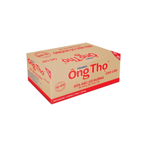 Sữa Đặc có đường ÔNG THỌ ĐỎ Vinamilk - Hộp 1.284kg
