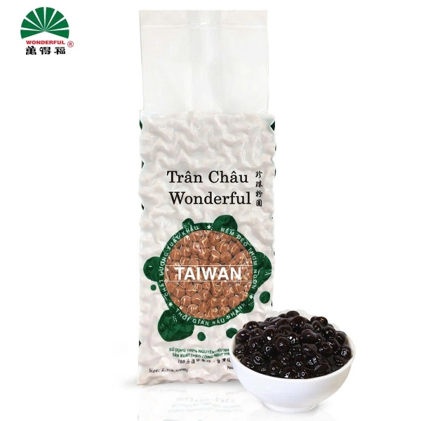 Trân Châu ĐEN Caramel WONDERFUL - Gói 1kg