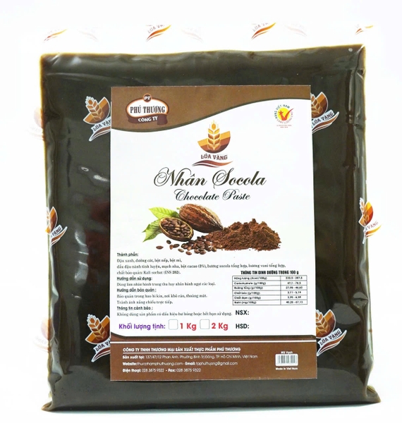 PT LÚA VÀNG - Nhân Trung Thu SOCOLA - Gói 1kg