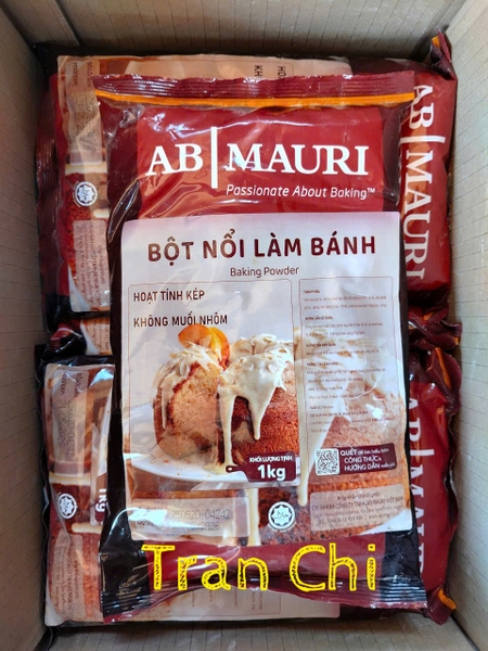Bột nổi/Bột nở Baking Powder AB Mauri gói ĐỎ - Gói 1kg