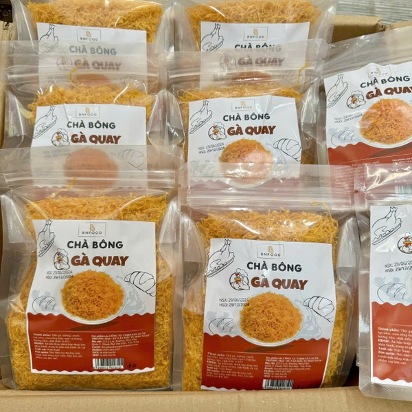 Chà Bông GÀ QUAY BNFOOD - Gói 500gr