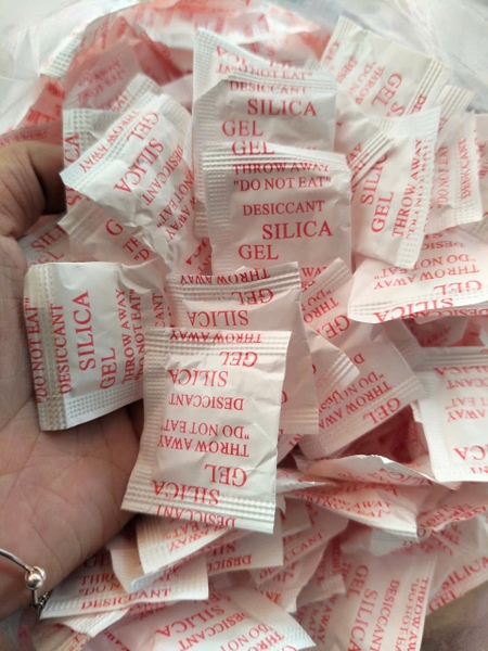 Túi hút ẩm SILICA Gel ĐỎ 1G - Gói 1kg | 1GD1K