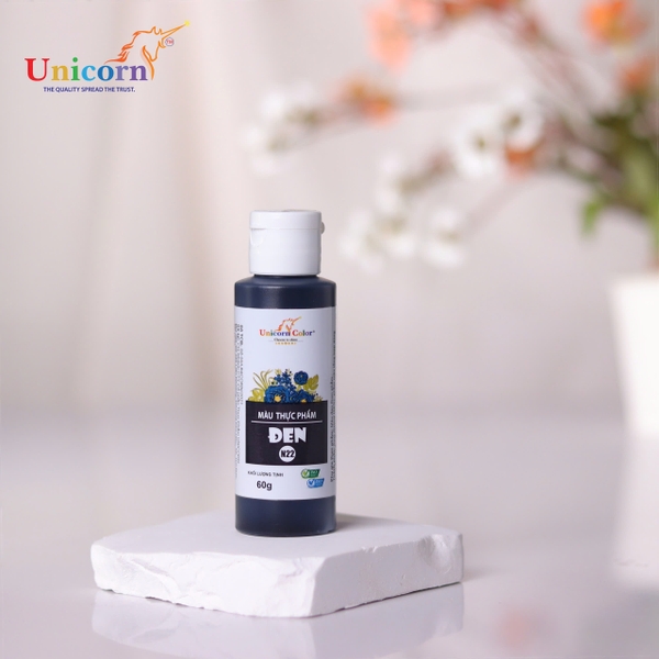 N22 - Màu NƯỚC SIRO Unicorn 60gr - Màu ĐEN