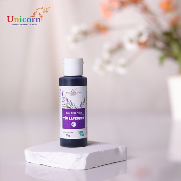 N21 - Màu NƯỚC SIRO Unicorn 60gr - Màu TÍM LAVENDER