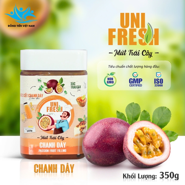 UniFresh M07 - Mứt Chanh Dây - Hủ 350gr