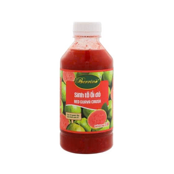 Sinh Tố BERRINO Ổi Đỏ - Chai 1L