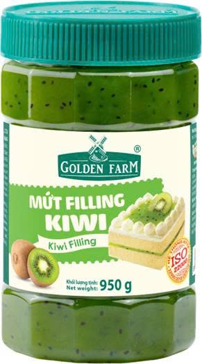 Mứt Filling Kiwi GOLDEN FARM - Hủ 950gr