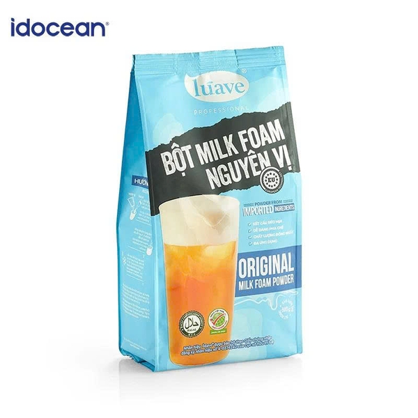 Bột Milk Foam Nguyên Vị LÚAVE - Gói 500gr